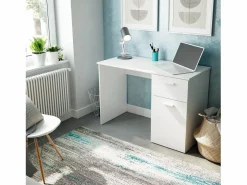 VS Venta-stock Mesa de escritorio Huelva 1 puerta 1 cajón , 108 cm