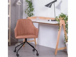 Online Mesa de escritorio minimalista en madera de roble - Pop - Escritorio Secreter