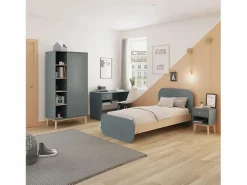 duehome Mesa de escritorio Misty Breeze Verde Salvia - Oak Soft