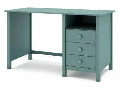 Best duehome Mesa de escritorio Solna Verde Brent Gris