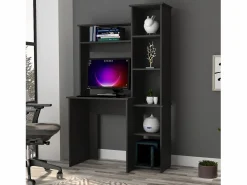 Outlet Mesa de Escritorio Versalles con estantería , 162.30 cm X 98.29 cm X 45.21 cm , Mesa De Ordenador
