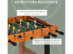 Mesa de futbolín multi-colored 84,5x40x61,2 cm Futbolín