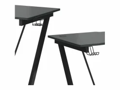 Vicco Mesa de juego antracita 120x60x75 hudson