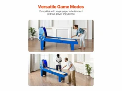 Mesa de Juegos Arcade SucceBuy, Roll & Score 2,4 m, Contador Electrónico, Sala de Juegos Familiar