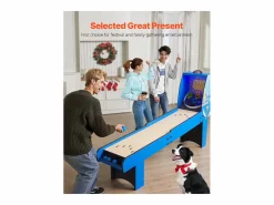 Mesa de Juegos Arcade SucceBuy, Roll & Score 2,4 m, Contador Electrónico, Sala de Juegos Familiar