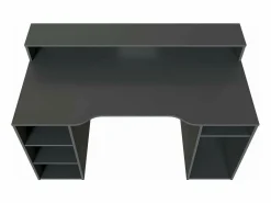 Sale Mesa de ordenador color antracita Gamer 88 cm (alto) x 136 cm (ancho) x 67 cm (prof.) Gris