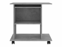 Sale Clicnbuy Mesa de ordenador madera contrachapada hormigón 80x50x75cm Gris