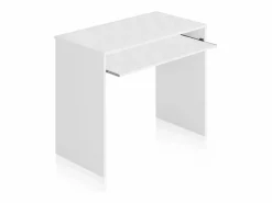 Outlet Mesa de ordenador Smile Blanco Artik (Blanco Mate) Consola Escritorio