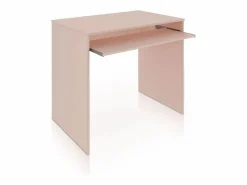duehome Mesa de ordenador Smile Rosa nube