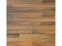 Sale Restootab Mesa de pie 60 x 60 cm - modelo Roma madera laminada de nogal Marru00f3n