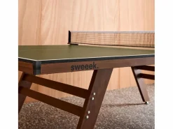 Discount Mesa de ping pong interior deluxe con 2 raquetas y 3 pelotas, 273.5cm Ping Pong