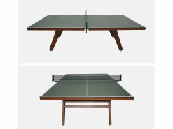 Discount Mesa de ping pong interior deluxe con 2 raquetas y 3 pelotas, 273.5cm Ping Pong
