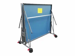 Clearance Sweeek Mesa de ping pong interior plegable con 2 raquetas y 3 pelotas, 274cm Azul