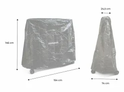 Sale Sweeek Mesa de ping pong para interior con 2 raquetas y 3 pelotas, 274cm + Azul
