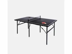 Online Mesa de ping pong plegable para exterior con 2 raquetas y 3 pelotas, Ping Pong
