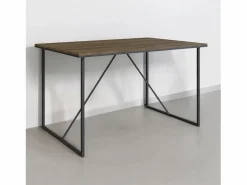 Hot Venprodin Mesa Escritorio Diseño Moderno Negro/Roble Multicolor