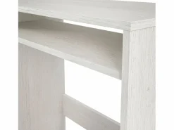 Sale Mesa Escritorio Dormitorio Juvenil Oficina Alpes 79x43x78 cm Blanco