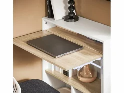 Sobuy Mesa Escritorio Plegable Mesa Plegable FWT104-WN ES