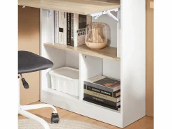 Sobuy Mesa Escritorio Plegable Mesa Plegable FWT104-WN ES