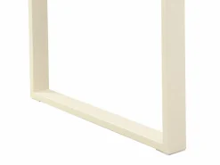 Vente-unique Mesa esquinera con almacenamiento en MDF beige y natural - LONAMI