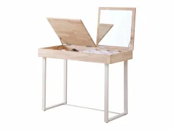 Mesa Estudio Tocador c/Espejo Merilyn Roble Nordish/ 100x50x76cm