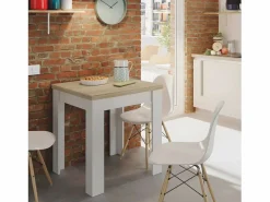 Loungitude Mesa extensible - Blanco - L67 cm