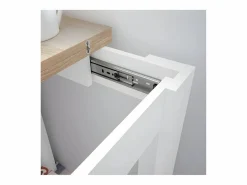 Loungitude Mesa extensible - Blanco - L67 cm
