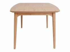 Miliboo Mesa extensible nórdica de contrachapado de roble 180-230 cm FIFTIES