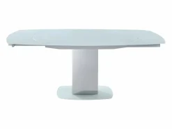 Hot Mesa extensible TALICIA - Cristal templado y metal - Mesa Extensible|Mesa De Comedor