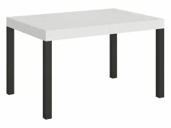 Sale ITAMOBY Mesa extensible 140/400x90 cm Everyday fresno patas antracita Blanco