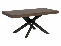 Hot Mesa extensible 180/284x90 cm Volantis nogal patas antracita Mesa Extensible|Mesa De Comedor