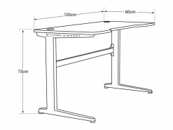 Discount Mesa gaming con LED ALICE Mesa Gaming
