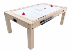 Hot Mesa Multijuego 7 en 1 Billar Ping Pong Air Hockey Ajedrez con Accesorios Ping Pong