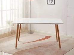 Mesa Nordica de Comedor o Cocina Moritz 140cm Mesa Alta