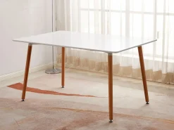 Mesa Nordica de Comedor o Cocina Moritz 140cm Mesa Alta
