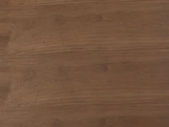Clearance Mesa redonda para 4 comensales de MDF - Natural oscuro - ANTALIZA Mesa De Comedor