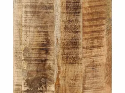 Clearance Mesa tocador madera maciza mango rugosa y hierro 105x35x75 cm Tocador