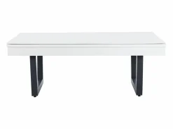 Online Mesa transformable Billar y Ping-pong, color blanco y negro, L213,4, MELIAN Billar