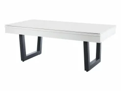 Online Mesa transformable Billar y Ping-pong, color blanco y negro, L213,4, MELIAN Billar