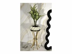 Mesa VKH880, Oro, 40x40x81 cm, Kendra Home