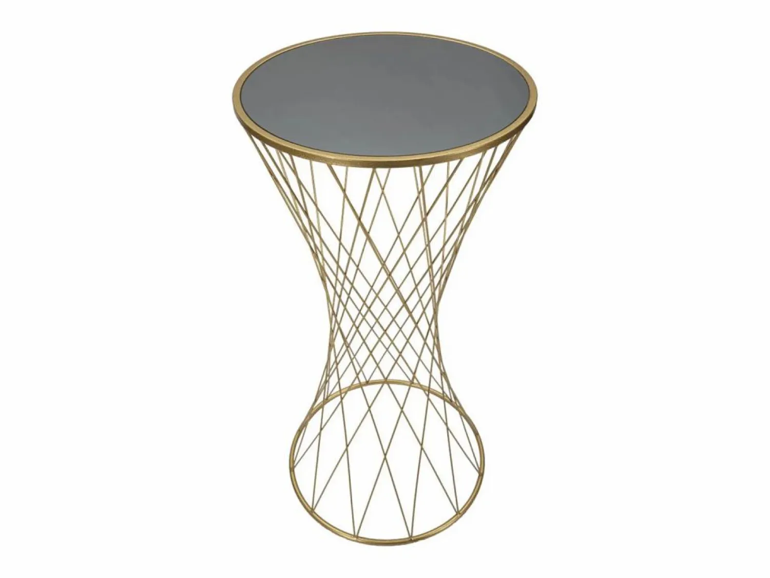 Mesa VKH586, Oro, 50x50x100 cm, Kendra Home