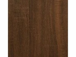 New Clicnbuy Mesas de centro apilables 2 piezas madera ingeniería roble marrón Marru00f3n