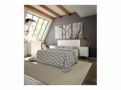 Loungitude Mesita 3 cajones aglomerado 56x40x33,5cm