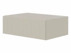 Best Mesita de noche - 50 cm - suspendida - gris-beige - VELDIO Mesita De Noche