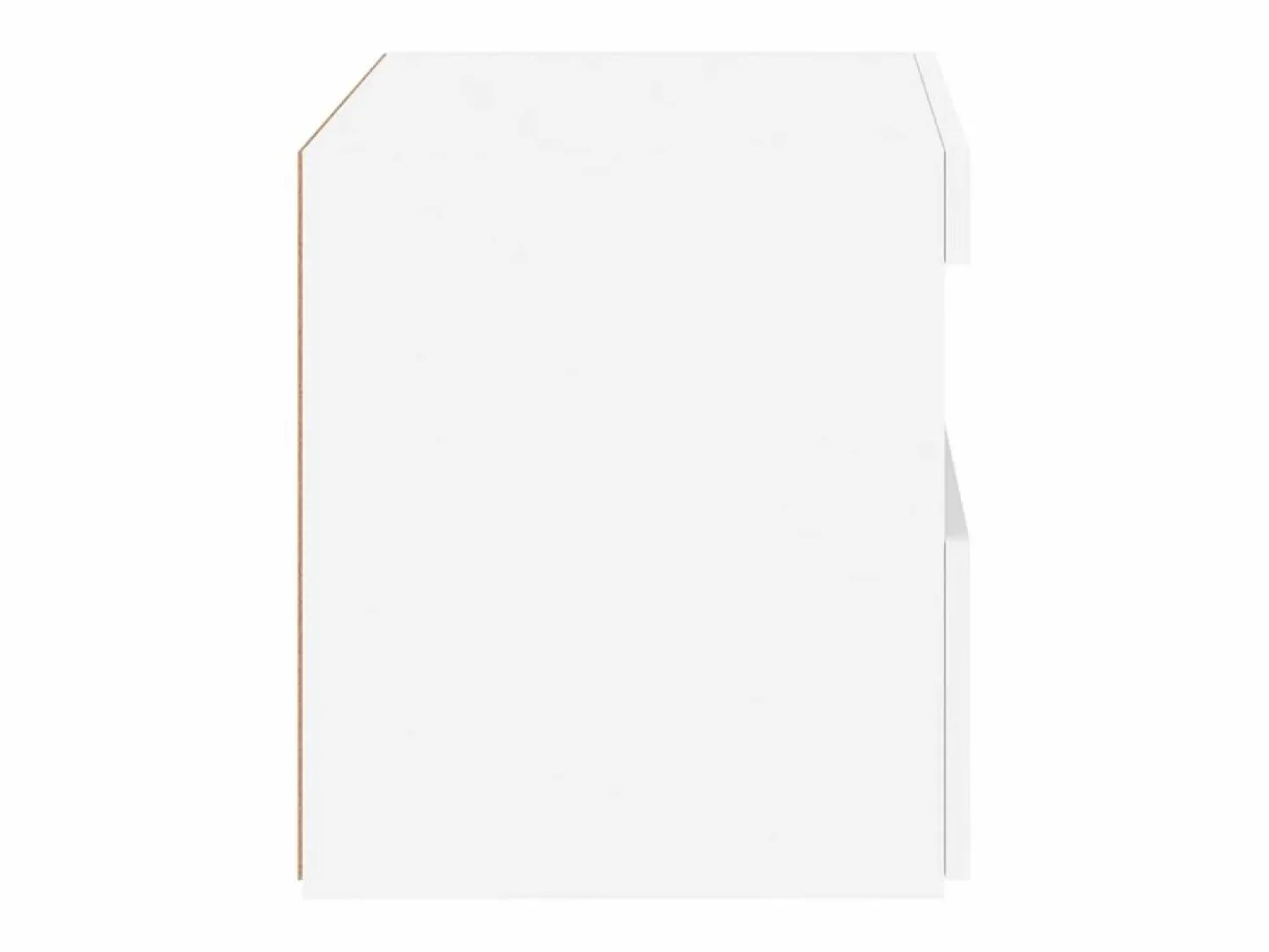 Clicnbuy Mesita de noche con luces LED 50x40x45 cm