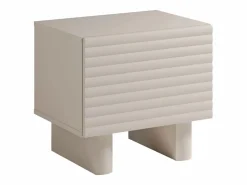 New Mesita de noche LUDIMA de 1 puerta en MDF Mesita De Noche