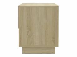 Clicnbuy Mesita de noche madera contrachapada roble Sonoma 45x34x44 cm