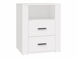 Outlet Mesita de noche madera contrachapada 50x36x60 cm Mesita De Noche