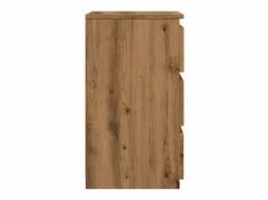 Clicnbuy Mesita de noche madera de ingeniería roble artisan 40x35x62,5cm