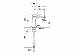 Online Mezclador de lavabo talla M Tulum Freshstart mate sin extraíble ni desagüe Grifo